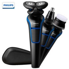 Philips (PHILIPS) 전기 면도기 S500 시리즈 건식 및 습식 이중 면도기 본체 세척기 이중 커터 헤드 충전, 단일상품, 단일상품