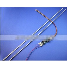 [해외] 유니버설 하이라이트 DIMABLE LED 백라이트 램프 업데이트 키트 LCD 모니터 2 LED 스트립에 한 조정 가능한 LED 배송, 1
