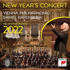 [CD] Daniel Barenboim 2022 빈 신년음악회 - 다니엘 바렌보임 빈필 (New Year's Concert 2022) : 슈트라우스: 불...