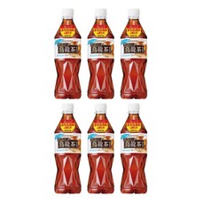 일본 산토리 우롱차 525ml 6개