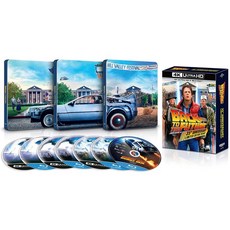 [Amazon.co.jp한정]백 투 더 퓨처 트릴로지 35th애니버서리 에디션 4K Ultra HD+블루 레이 스틸 북 사양[