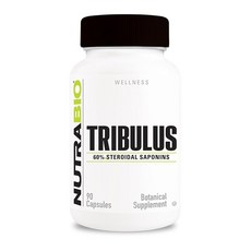 NutraBio Tribulus Terrestris Extract Supplement 500mg - Natural Vitality Booster 90 Capsules, 1개