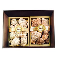 영동 백흑화고선물세트300g(백화고+흑화고), 1개