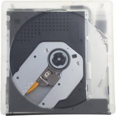 투명 외장 ODD DVD CD 플레이어 옵티컬 드라이브 USB 3.0 타입 C 노트북 롬 버너 데스크탑 PC용 - cd플레이어투명