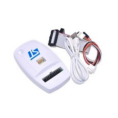 ST-LINK V2 STM32 다운로더 디버거 JTAG STM8 개발툴, STLINIKV2+어댑터보드+케이블7개
