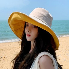 르미다 와이어 햇빛가리개 챙모자