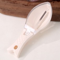 긁기 홈 저울 커버 리 Graters 청소 스크레이퍼 주방 물고기 장치 도구, [01] WHITE, 1개