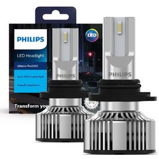 필립스 LED 전조등, H7(기본타입), 1set