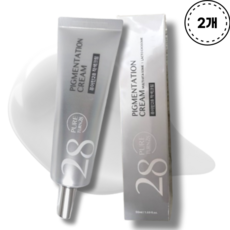 퓨어턴28 착색크림 50ml 2개 PURE TURN28 PIGMENTATION CREAM 다크서클 기미 주근깨 변색된 입가 맑고 생기있는피부