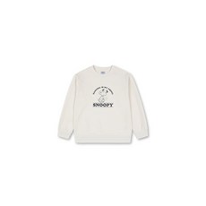 폴햄키즈 스누피 봄가을 콜라보 맨투맨 상의 PKE1TR3210