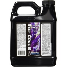 Brightwell Aquatics Reef Code B - Balanced Calcium Brightwell Aquatics Reef Code B - 모든 해양 물고기 및 암초, 2리터, 1개, 2.49kg