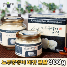 노루궁뎅이버섯 분말 오리궁뎅이버섯 가루 차 물 국내산 300g, 1개