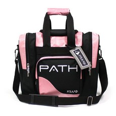 볼링가방 미국 피라미드 BBC볼링 싱글볼 가방보호 PATH10색 필선 은색, T04-핑크