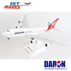 비행기모형 콴타스 호주 항공 모형 마지막 비행 Qantas B747-400 1/200 Final Flight VH-OE Skymarks SKR1064 스카이월드