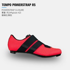 FIZIK Tempo Powerstrap R5 라이딩 자전거 클릿슈즈 로드바이크 고급 자전거화, 250, 코랄핑크/블랙