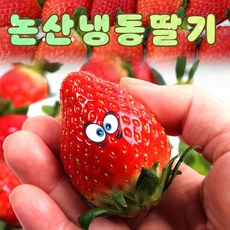 [청년농부]논산설향냉동딸기4kg(1kgX4팩) 아이스딸기 벌크포장 무첨가딸기 쥬스용 쉐이크용 에이드용, 논산설향냉동딸기 4kg벌크(1kgX4팩)