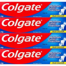 [코스트코 무료배송] COLGATE 콜게이트 그레이트 레귤러 치약, 250g, 4개