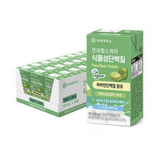  연세헬스케어 파바빈 식물성 단백질 음료, 48개, 190ml 