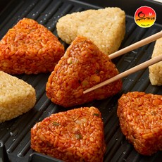유가네 꾸운 주먹밥 2종 10팩(닭갈비 참치) 세트, 없음, 100g, 10개
