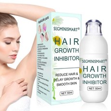 SEGMINISMART 얼굴 팔 다리 겨드랑이 영구 제모 50ML위한 헤어 성장 억제제 헤어 억제제 제모 크림 그만, none
