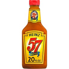 Heinz 57 Original Sauce (20 oz Bottle) 하인즈 57 오리지널 소스(20온스 병), 566g, 1개
