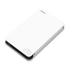 ipTIME HDD3225 USB3.1 GEN2 C타입 2.5형 HDD SSD 외장케이스 화이트