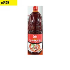 식자재 식재료 유통) 고추맛기름(해표 1.8L) x8개, 1, 메이플마켓 1