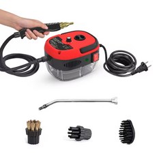 에어컨 레인지 후드 스팀 세척기 고온 제트 세척기 주방 220V 2500W, 03 Red, 01 EU, 1개