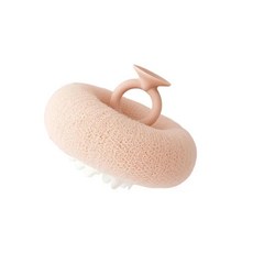 해바라기 목욕 볼 다기능 스폰지 흡입 컵 각질 제거, 2.Pink