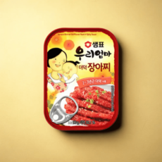 샘표 우리엄마 반찬통조림 더덕장아찌90g, 더덕장아찌, 90g, 1개