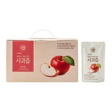  초록마을 사과즙(100mlx40개입), 40개, 4L 