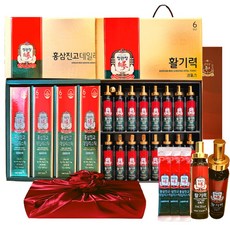 정관장 6년근 홍삼정 활기력 320g(홍삼정농축액 비타민함량) 에브리타임 홍삼진고 스틱 200g 가정의달 추석 명절 부모님 여행 선물세트 1개, 1세트, 520g