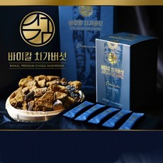 시나브로129 스틱분말 바이칼 차가버섯 명품 선물세트 3개월 180포, 6개