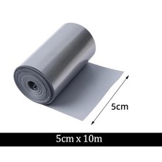 반사 열 전달 필름 안전 반사판 스티커 가방 신발 천 데칼, 1개, 6.5cmx10m