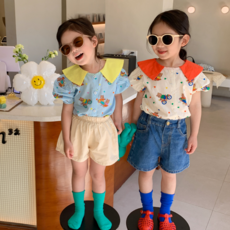 아기퍼프블라우스