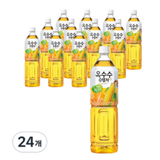 웅진 옥수수수염차 1.5L x 12pet 옥수수수염차, 675ml, 192개