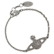 337958 VIVIENNE WESTWOOD 비비안 웨스트우드 팔찌 741456B4 미니 체인 블랙