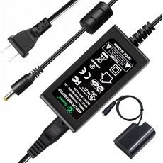 447241 파나소닉 루믹스 DCG9 DMCGH3K GH4K GH3H4H AC8 AC10 AC 어댑터 충전기 키트용 고닌 DMW DCC12 카메라 전원 GH5 GH4 더미, 1개