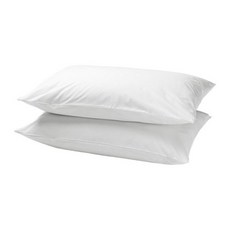 이케아 드발라 베개커버 2P 화이트 50x80cm
