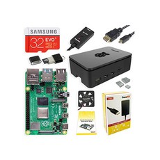 카나키트 라즈베리 파이4 스타터 키트 4GB RAM / CanaKit Raspberry Pi 4 Starter Kit - 4GB RAM, 단일상품