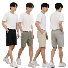기타 [고씨네몰] 여름 린넨반바지 M3XL 면 마바지 빅사이즈 밴딩