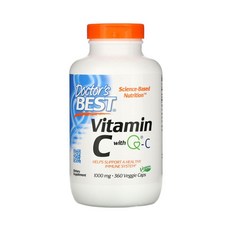 Doctor's Best Vitamin 닥터스 베스트 비타민C 1000mg 베지캡슐 360정, 1.5L, 1개