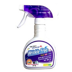 링클프리 뿌리는 다리미 뿌리미 물다리미 스프레이 다, 1개, 링클프리 뿌리는 다리미 300ml