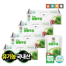 순수식품 유기농 양배추즙 4박스(100포), 선택완료, 단품없음