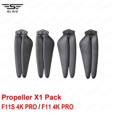 SJRC F11S 4K 프로 드론 프로펠러 프로텍터 F11 랜딩 기어 주차 에이프런 패드 야기기 안테나 블레이드, 03 Propellers, 1개