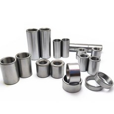 2pcs 19mm 내부 직경 25mm 외부 샤프트 슬리브 베어링 스틸 부싱 세트 16mm, 2개