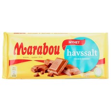 Marabou 마라보우 솔트 소금 밀크 초콜릿 스낵 185g 3팩, 3개