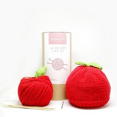 아기 사과모자 - Knitting Kit, 사과, 1개