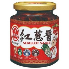 牛頭牌 紅蔥醬, 嚴選台灣在地紅蔥頭, 無豬油成分, 不添加防腐劑, 175g, 1罐