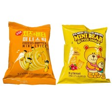 미니버터 치즈스틱 or 미니베어 크랜베리 버터쿠키 35g x 96개 1박스, 1번 치즈&버터 미니스틱 (35g x 96개)